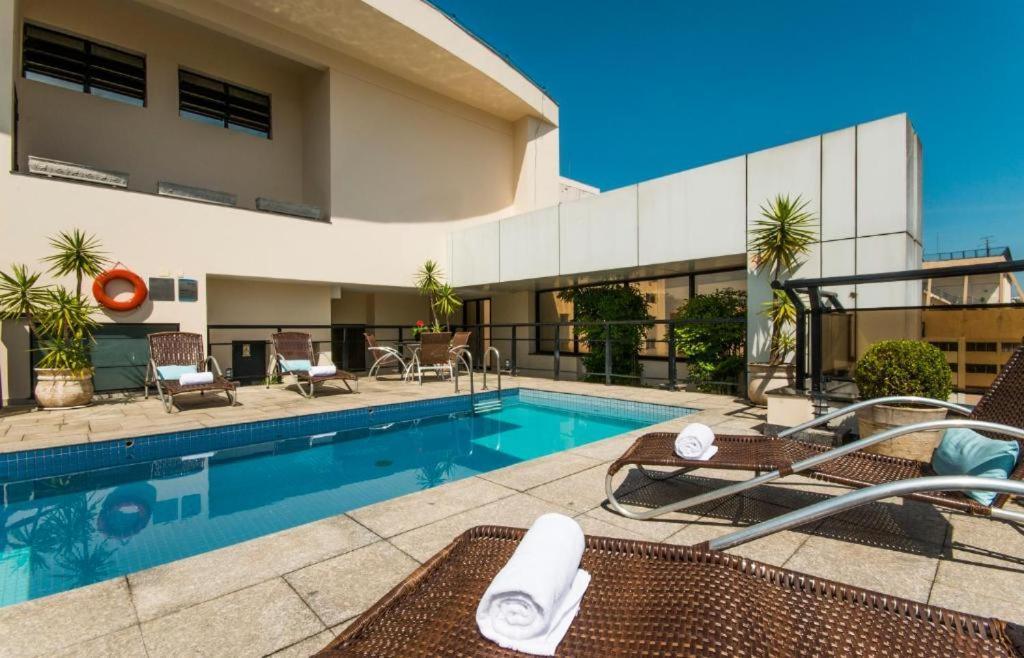 Jardins Transamerica By Mob Inn - Piscina - Academia - Ac - Wifi - Vaga São Paulo Eksteriør bilde